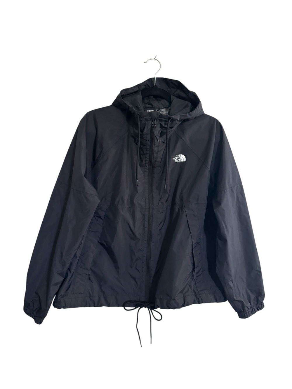 The North Face- Women’s Antora Rain Hoodie size Large Black full zip #NE325
